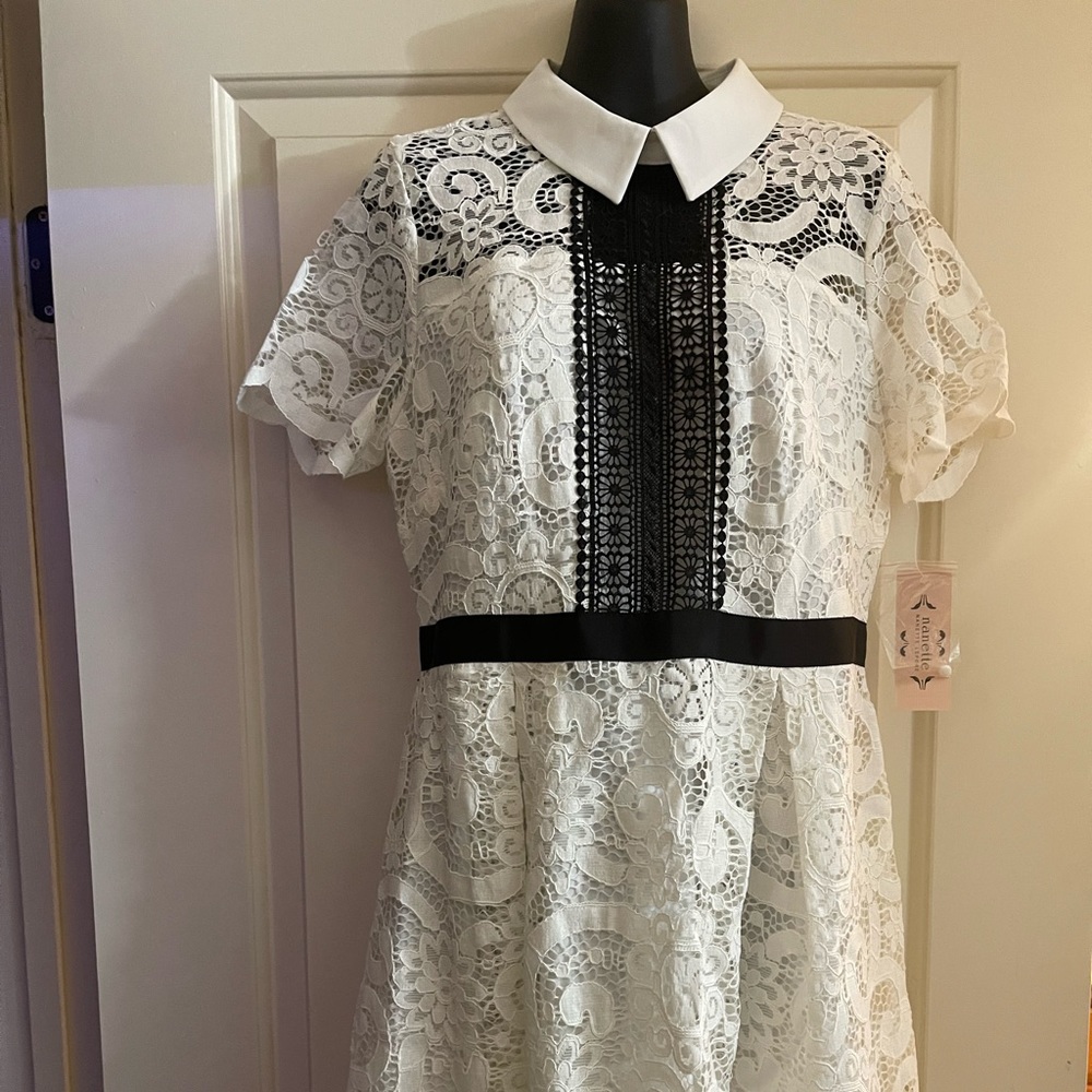 White short dress